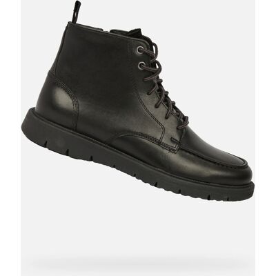 Black men's ankle boots Geox Pove - Men's negru 42 male Black men's ankle boots Geox Pove - Men's negru 42 male