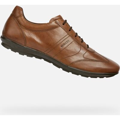 Pantofi maro pentru bărbați Geox Uomo Symbol negru 40 male Pantofi maro pentru bărbați Geox Uomo Symbol negru 40 male