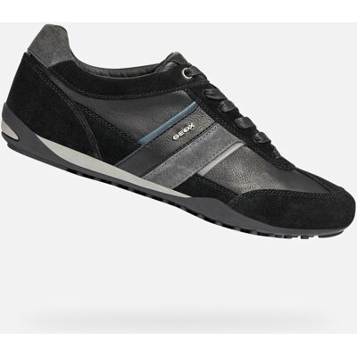 Black men's sneakers Geox Wells - Men's negru 40 male Black men's sneakers Geox Wells - Men's negru 40 male
