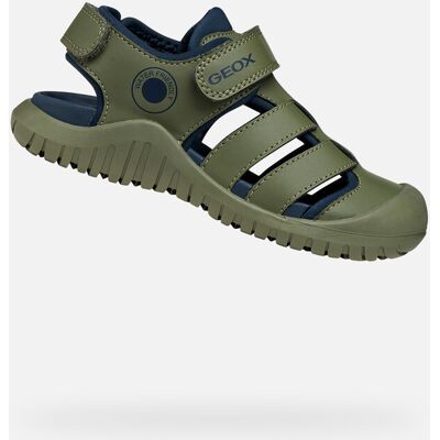 Sandale Geox S. Fusbetto Pro pentru băieți albastru 33 unisex Sandale Geox S. Fusbetto Pro pentru băieți albastru 33 unisex