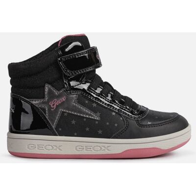 Teniși negri pentru fete Geox Maltin negru 37 unisex Teniși negri pentru fete Geox Maltin negru 37 unisex