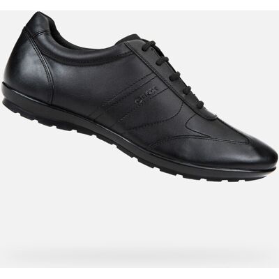 Black men's sneakers Geox Symbol - Men's gri 40 male Black men's sneakers Geox Symbol - Men's gri 40 male