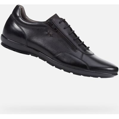 Black men's sneakers Geox Symbol - Men's gri 40 male Black men's sneakers Geox Symbol - Men's gri 40 male