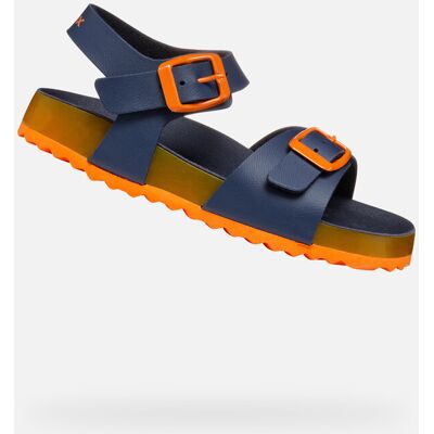 Dark blue boys' sandals Geox Ghita - Boys albastru 27 unisex Dark blue boys' sandals Geox Ghita - Boys albastru 27 unisex