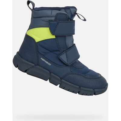 Pantofi de iarnă Geox albastru închis pentru băieți albastru 36 unisex Pantofi de iarnă Geox albastru închis pentru băieți albastru 36 unisex