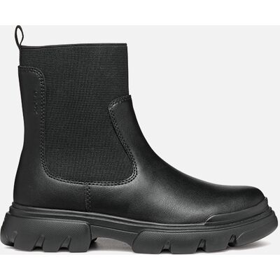 Black Girls Ankle Boots Geox Junette - Girls negru 31 unisex Black Girls Ankle Boots Geox Junette - Girls negru 31 unisex
