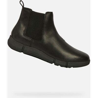 Men's Ankle Boots Black Geox Adacter M - Mens negru 42 male Men's Ankle Boots Black Geox Adacter M - Mens negru 42 male