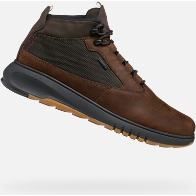 Dark Brown Men's Ankle Boots Geox Aerantis 4X4 ABX - Mens negru 39 male Dark Brown Men's Ankle Boots Geox Aerantis 4X4 ABX - Mens negru 39 male