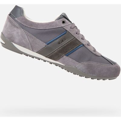Dark grey men's sneakers Geox Wells - Men's gri 41 male Dark grey men's sneakers Geox Wells - Men's gri 41 male