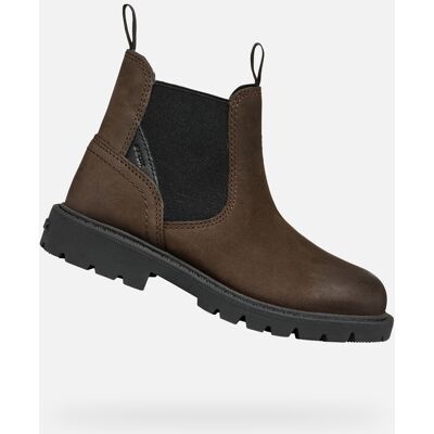 Ghete Geox Shaylax maro pentru băieți negru 32 unisex Ghete Geox Shaylax maro pentru băieți negru 32 unisex