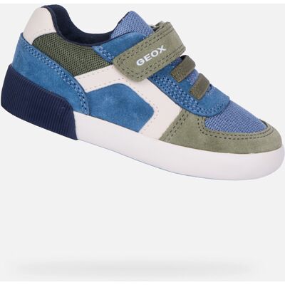 Teniși Geox Gisli albaștri pentru băieți albastru 24 unisex Teniși Geox Gisli albaștri pentru băieți albastru 24 unisex