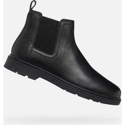 Black men's ankle boots Geox Spherica Ec1 - Men's negru 46 male Black men's ankle boots Geox Spherica Ec1 - Men's negru 46 male