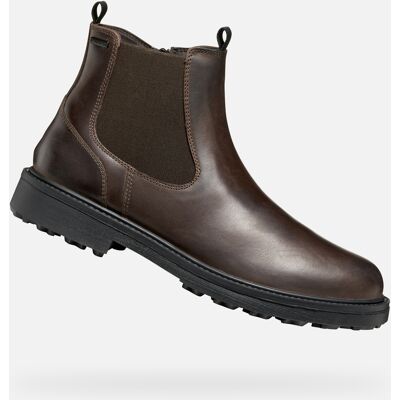 Men's Brown Ankle Boots Geox Lagorai + Grip B A - Mens negru 40 male Men's Brown Ankle Boots Geox Lagorai + Grip B A - Mens negru 40 male