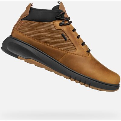 Light Brown Men's Ankle Boots Geox Aerantis 4X4 ABX - Men's negru 40 male Light Brown Men's Ankle Boots Geox Aerantis 4X4 ABX - Men's negru 40 male