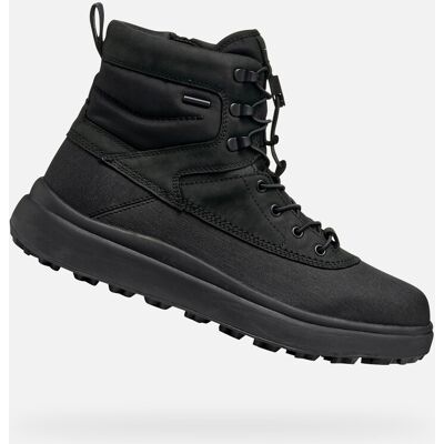 Black men's ankle boots Geox Granito + Grip A - Men negru 43-46 male Black men's ankle boots Geox Granito + Grip A - Men negru 43-46 male