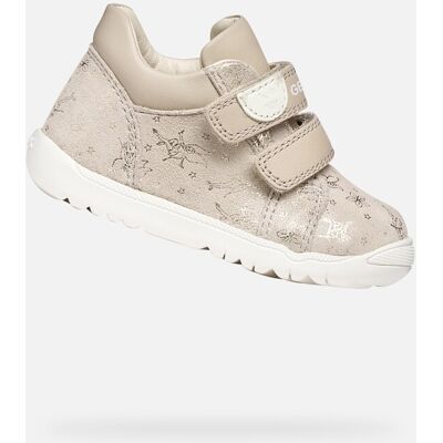 Pantofi bej pentru fete Geox Macchia alb 24 unisex Pantofi bej pentru fete Geox Macchia alb 24 unisex