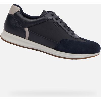 Dark blue men's sneakers Geox Avery - Men's negru 42 male Dark blue men's sneakers Geox Avery - Men's negru 42 male