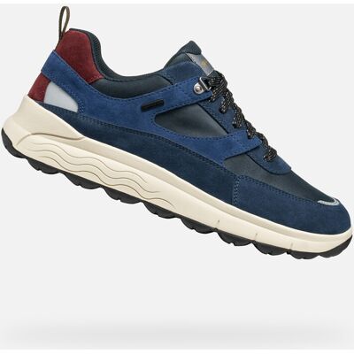 Blue Men's Geox Spherica 4X4 B ABX Sneakers - Men's albastru 41 male Blue Men's Geox Spherica 4X4 B ABX Sneakers - Men's albastru 41 male