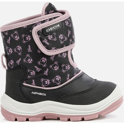 Black Girls Ankle Boots Geox Flanfil ABX - Girls negru 21 unisex Black Girls Ankle Boots Geox Flanfil ABX - Girls negru 21 unisex