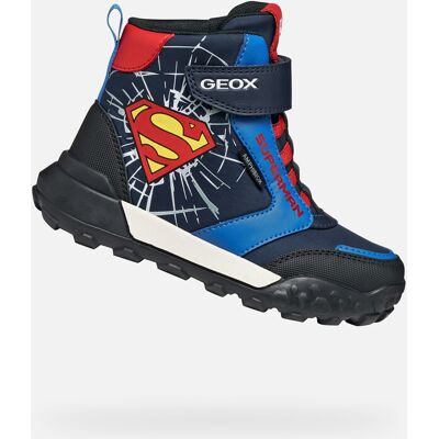 Geox Trekkyup ABX Boys' Navy Blue Ankle Boots - Boys negru 24 unisex Geox Trekkyup ABX Boys' Navy Blue Ankle Boots - Boys negru 24 unisex