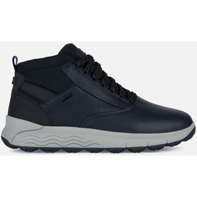 Dark blue men's ankle boots Geox Spherica 4x4 B Abx - Men's negru 44 male Dark blue men's ankle boots Geox Spherica 4x4 B Abx - Men's negru 44 male