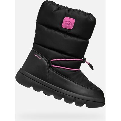 Black Girls Winter Boots Geox Willaboo B A - Girls negru 33 unisex Black Girls Winter Boots Geox Willaboo B A - Girls negru 33 unisex