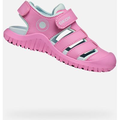 Sandale roz pentru fete Geox S. Fusbetto Pro albastru deschis 34 unisex Sandale roz pentru fete Geox S. Fusbetto Pro albastru deschis 34 unisex