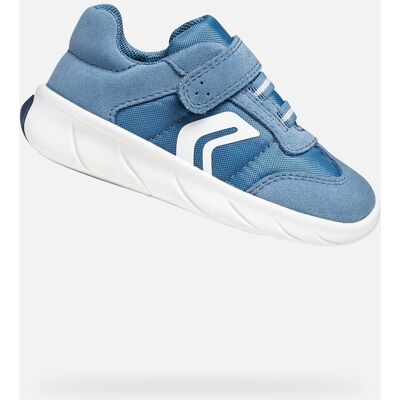 Pantofi Geox Foot-run albastru deschis pentru băieți alb 25 unisex Pantofi Geox Foot-run albastru deschis pentru băieți alb 25 unisex