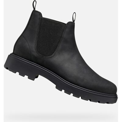 Black men's ankle boots Geox Spherica EC7 - Men's negru 43-46 male Black men's ankle boots Geox Spherica EC7 - Men's negru 43-46 male