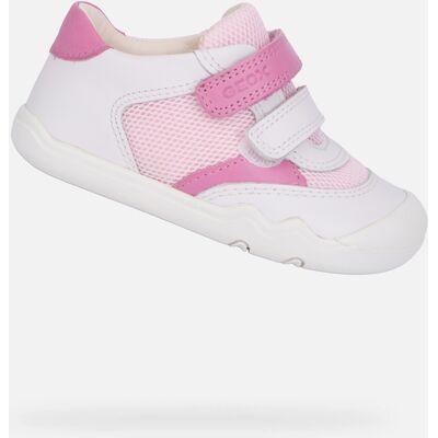 Teniși albi pentru fete, model barefoot, Geox alb 23 unisex Teniși albi pentru fete, model barefoot, Geox alb 23 unisex