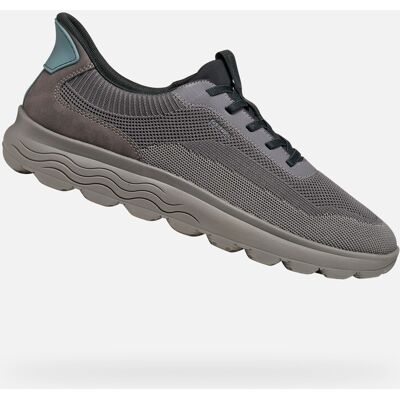 Teniși bărbătești gri închis Geox Spherica Plus negru 42 female Teniși bărbătești gri închis Geox Spherica Plus negru 42 female