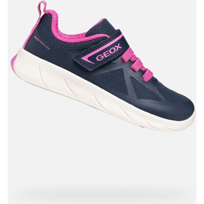 Teniși Geox Foot-run bleumarin pentru fete albastru 24 unisex Teniși Geox Foot-run bleumarin pentru fete albastru 24 unisex