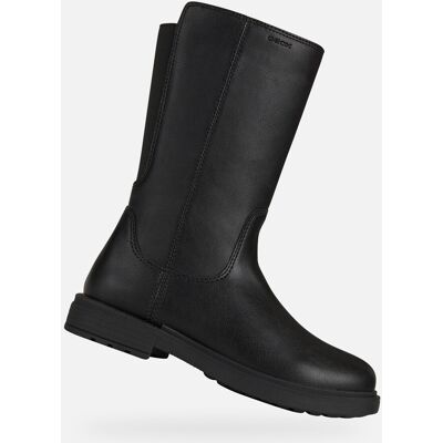 Black Girls Winter Boots Geox Eclair - Girls negru 34 unisex Black Girls Winter Boots Geox Eclair - Girls negru 34 unisex