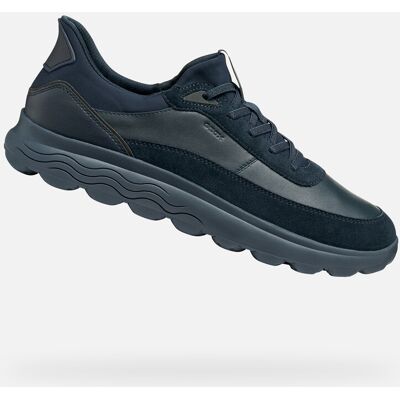 Dark blue men's sneakers Geox Spherica Plus - Men's albastru 43-46 male Dark blue men's sneakers Geox Spherica Plus - Men's albastru 43-46 male