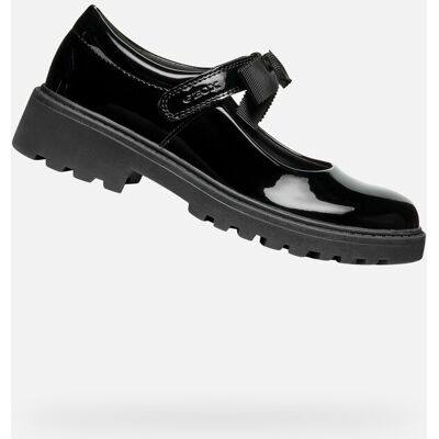 Balerini Geox Casey pentru fete de culoare negru 32 unisex Balerini Geox Casey pentru fete de culoare negru 32 unisex