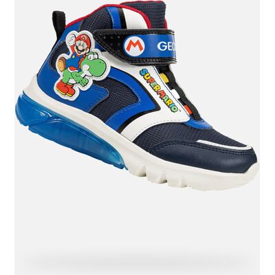 Teniși Geox Ciberdron bleumarin pentru băieți negru 34 unisex Teniși Geox Ciberdron bleumarin pentru băieți negru 34 unisex