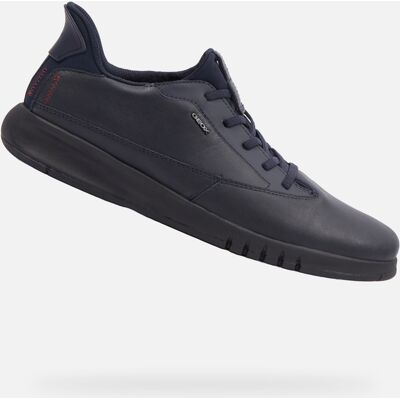 Black men's sneakers Geox Aerantis Plus Fast in - Men's negru 40 male Black men's sneakers Geox Aerantis Plus Fast in - Men's negru 40 male