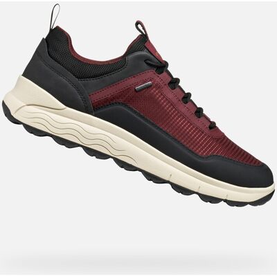 Burgundy men's sneakers Geox Spherica 4X4 ABX - Men's negru 44 male Burgundy men's sneakers Geox Spherica 4X4 ABX - Men's negru 44 male