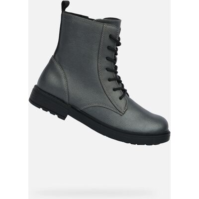 Ghete gri pentru fete Geox Eclair Girl negru 37 unisex Ghete gri pentru fete Geox Eclair Girl negru 37 unisex