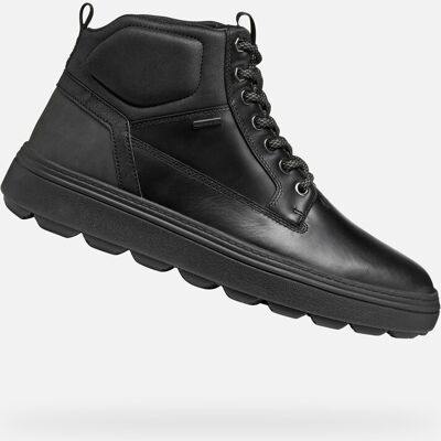 Ghete negre pentru bărbați Geox Spherica Ecub-1.1 negru 43-46 male Ghete negre pentru bărbați Geox Spherica Ecub-1.1 negru 43-46 male
