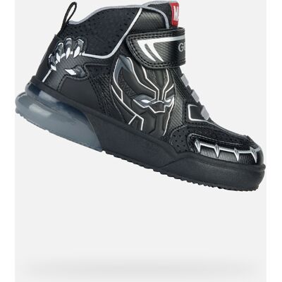 Teniși Geox Grayjay Marvel pentru băieți negru 28 unisex Teniși Geox Grayjay Marvel pentru băieți negru 28 unisex
