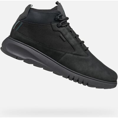 Men's Black Ankle Boots Geox Aerantis 4X4 ABX - Men negru 41 male Men's Black Ankle Boots Geox Aerantis 4X4 ABX - Men negru 41 male