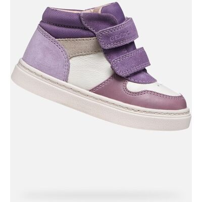 Teniși Geox Nashik violet pentru copii - fete alb 24 unisex Teniși Geox Nashik violet pentru copii - fete alb 24 unisex
