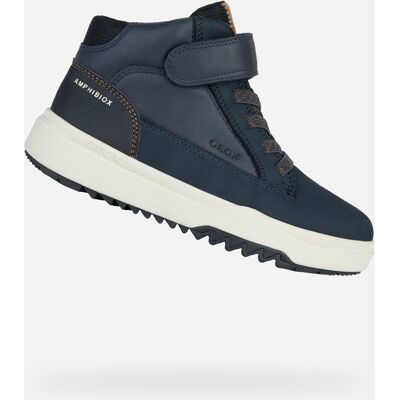 Dark blue boys' ankle shoes Geox Bunshee B Abx - Boys albastru 34 unisex Dark blue boys' ankle shoes Geox Bunshee B Abx - Boys albastru 34 unisex