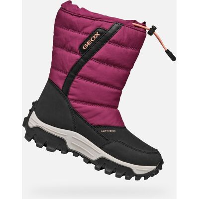 Red Girls Winter Boots Geox Himalaya B Ab - Girls negru 32 unisex Red Girls Winter Boots Geox Himalaya B Ab - Girls negru 32 unisex