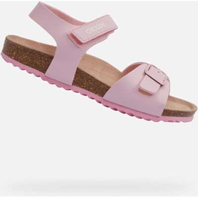 Pink Girls' Sandals Geox Adriel - Girls maro 25 unisex Pink Girls' Sandals Geox Adriel - Girls maro 25 unisex
