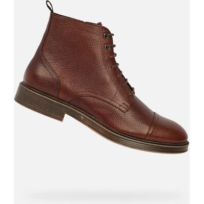 Geox Henreys Men's Brown Ankle Boots - Mens maro 44 male Geox Henreys Men's Brown Ankle Boots - Mens maro 44 male