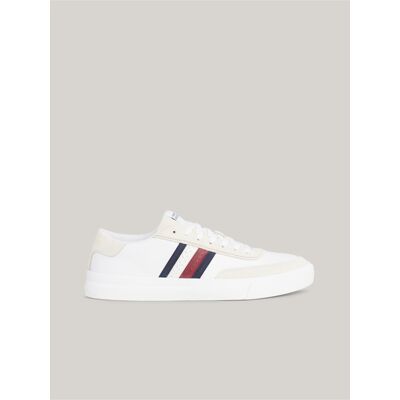 Tenisi, espadrile pentru barbati Tommy Hilfiger - alb alb 40 male Tenisi, espadrile pentru barbati Tommy Hilfiger - alb alb 40 male