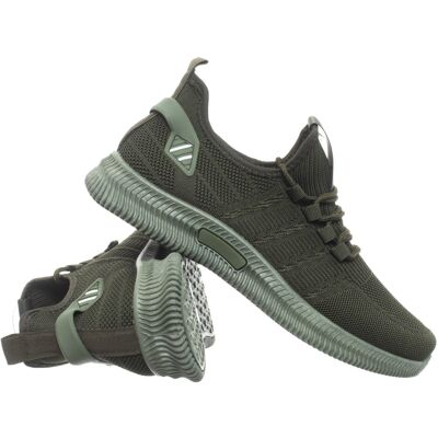 Pantofi bărbătești DEBRANDE - Verde Militar kaki USA: 9.5, UK: 9 male Pantofi bărbătești DEBRANDE - Verde Militar kaki USA: 9.5, UK: 9 male