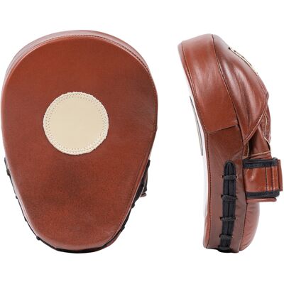 Benlee Lonsdale Leather hook & jab pad (1 pair) rosu inchis One size unisex Benlee Lonsdale Leather hook & jab pad (1 pair) rosu inchis One size unisex